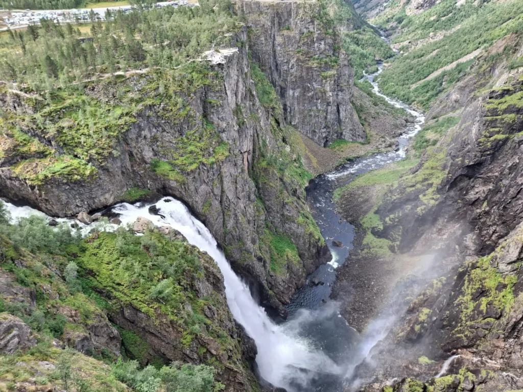 voyager en Norvège en camping-car cascades